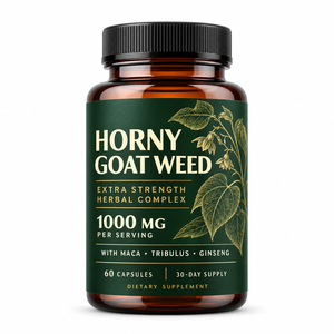 Cápsulas <span class=keywords><strong>de</strong></span> Hierba <span class=keywords><strong>de</strong></span> Cabra en Celo 9 en 1 OEM con <span class=keywords><strong>Tribulus</strong></span> + Maca para Hombres y Mujeres - Product Image 1