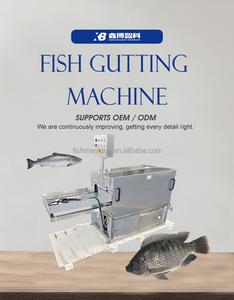 Machine à détartrer le poisson Machine de traitement du poisson Machine de nettoyage du poisson Éviscération - Product Image 3