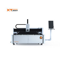 XTLASER Série W 1500mm * 3000mm Machines de découpe laser 3000w en acier de haute qualité pour l'industrie des pipelines