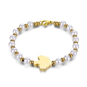 Pulsera de Perlas de Madreperla Personalizada al por Mayor, Accesorios de Joyería para Mujer, Pulsera de Perlas - Product Image 2