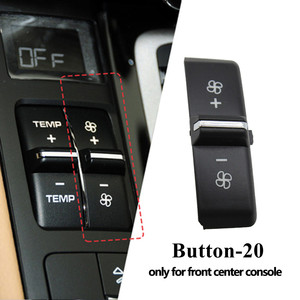 Botones de Función de Control Central Interior del Automóvil, Botones de Aire Acondicionado para <span class=keywords><strong>Porsche</strong></span> Cayenne 7P5 Panamera 970 <span class=keywords><strong>Macan</strong></span> 95B - Product Image 4