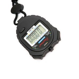 Chronomètre d'arbitre sportif professionnel BSCI, étanche, avec affichage LCD, compte à rebours, précision 0,01 %, course à pied, natation - Product Image 4