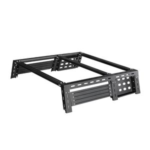 Steel Extendable Pick-Up Cargo Rack Cross Bars for Tundra F150 Tacoma mitsubishi Triton Aluminum Truck Bed Rack - Product Image 2