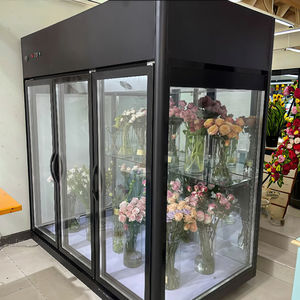 Armoire florale verticale Tokyo HIBIYA KADAN, commandes numériques, verre anti-condensation, dégivrage automatique pour la préservation de l'ikebana - Product Image 3