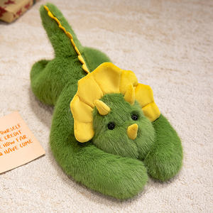 Juguete <span class=keywords><strong>de</strong></span> peluche relleno <span class=keywords><strong>de</strong></span> algodón orgánico súper suave Características ponderadas <span class=keywords><strong>de</strong></span> dinosaurio triangular y perro perezoso <span class=keywords><strong>de</strong></span> alta calidad - Product Image 2