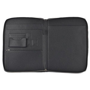 Multifunctional Professional Business Portfolio Padfolio Folder <strong>Document</strong> <strong>Case</strong> A4 Real <strong>Leather</strong> - Product Image 4