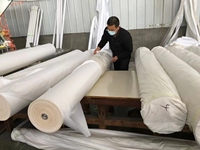 Draps de lit en satin 100% coton blanc de qualité supérieure 180TC 200TC 300TC en rouleau pour draps de lit et linge de lit