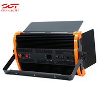Panel LED CCT Ganda 200W Cahaya Lembut Tanpa Strobo dan Kebisingan CRI96 DMX512 Bebas Kedip Lampu Isi Studio untuk Siaran TV Fotografi