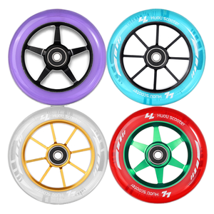 <span class=keywords><strong>Roue</strong></span> en PU alliage Yuelaike à rebond élevé 110 mm 86A pour trottinettes enfant et <span class=keywords><strong>freestyle</strong></span>, <span class=keywords><strong>roue</strong></span> de remplacement avec roulement à billes - Product Image 1