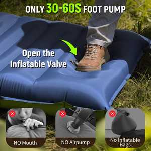 Materassino da Campeggio Ultraleggero <span class=keywords><strong>OEM</strong></span> ODM in TPU con Pompa Integrata e Gonfiaggio a Pressione del Piede - Product Image 6