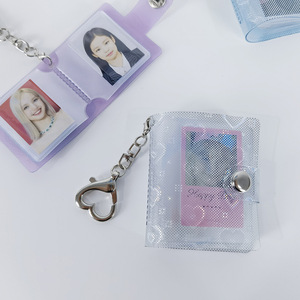 ใหม่เคส PVC สำหรับกระเป๋านักเรียนขนาด1นิ้ว & 2นิ้วพร้อมพวงกุญแจอัลบั้มรูปขนาดเล็ก - Product Image 4