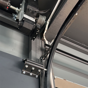 Heavy Duty Aluminum Roll-Up Garage <strong>Door</strong> Quiet Motor Anti-Theft Design Modern Style For Commercial Use Finished - Product Image 2