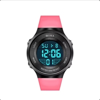 Jam Tangan Digital Elektronik Olahraga Multifungsi Tahan Air Mewah dengan Layar LED untuk Anak-Anak Pengiriman 72 Jam Gaya Karton Plastik