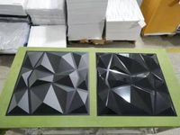 Panneaux muraux et de plafond en PVC imperméables modernes, décoratifs, intérieurs, unis