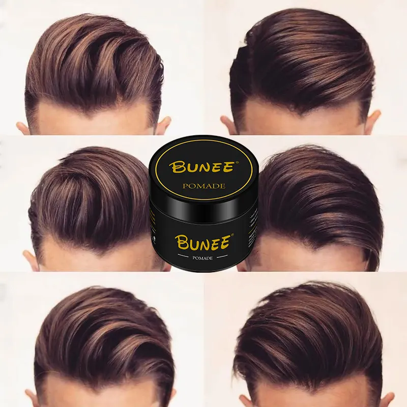 150g BUNEE 이발사 공급 물베이스 강한 회사 홀드 매트 남성 헤어 pomade 왁스