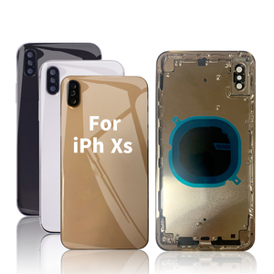 Alta calidad para <span class=keywords><strong>iPhone</strong></span> <span class=keywords><strong>12</strong></span> <span class=keywords><strong>Mini</strong></span> carcasas para teléfonos móviles Diseño de barra cubierta trasera con marco medio de vidrio de batería y lado de bandeja de tarjeta - Product Image 3