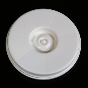 Portable Round Pillbox 7 Compartments Rotating Cover Medicine Storage Case For Travel Use - Product Image 4