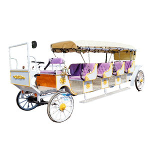 Carruaje de caballos de estilo real más vendido Carruaje de turismo eléctrico elegante para bodas - Product Image 1