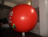 Ballon sphérique gonflable flottant rond en PVC avec logo personnalisé BOYI imprimé et thermosoudé