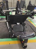 Équipement de gymnastique Hack Squat Leg Press Sports Plate Loaded 45 Degree Leg Press Machine