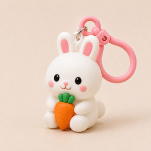 Personalized 3D Character Plastic Keychain Eco-Friendly Cute Plastic Toy Anime PVC <b>Keyring</b> Vietnam for Promotional Business Gift - Product Image 5