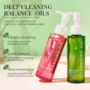<span class=keywords><strong>Aceite</strong></span> <span class=keywords><strong>Limpiador</strong></span> <span class=keywords><strong>Facial</strong></span> Floral de Flor de Cerezo, a Base de Minerales, Nutritivo para el Rostro, Desmaquillante - Product Image 3