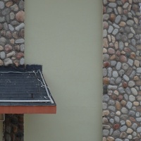 Revêtement mural en pierre de ciment pour murs extérieurs de jardin et colonnes paysagères - Panneaux imitation roche faciles à couper et à installer, légers et écologiques