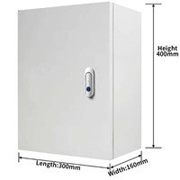 Boîte de distribution d'alimentation YiHe IP65 étanche en acier inoxydable 630A avec serrure certifiée pour utilisation en intérieur
