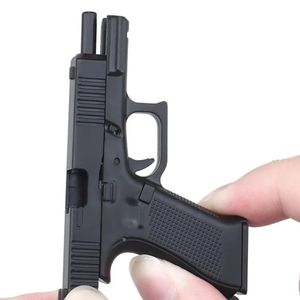 High Quality Portable Keychain <strong>Mini</strong> Pistol Shape Tactical Keychain Model Metal Plastic <strong>Keyring</strong> - Product Image 4