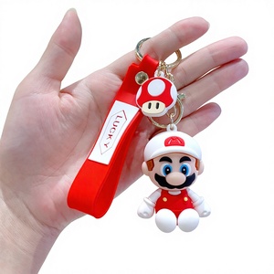 Llavero de Dibujos Animados de <span class=keywords><strong>Super</strong></span> Mario, Bonito, Popular, al por Mayor, Ecológico, Duradero, de PVC, para Niños y Niñas - Product Image 5