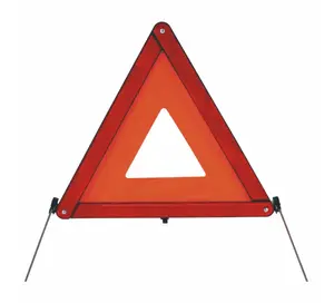 Al aire libre camino Premium calidad coche signo rojo de emergencia advertencia reflectante triángulo