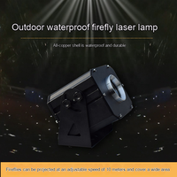 Lumière laser Firefly 5W, LED réglable, effet dynamique, IP65 étanche, extérieur, pour parc, jardin, place, éclairage d'ambiance
