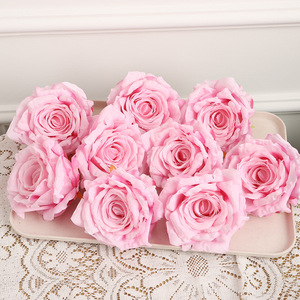 Cabezas de Rosas Artificiales de Seda, Flores de Alta Simulación para Decoraciones de Boda, Materiales para Arreglos DIY - Product Image 2