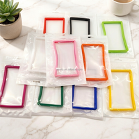 MILAIYOU Porte-cartes d'identité et de crédit en silicone personnalisable, protection de passeport sans fermeture, style tendance, gravure laser/transfert thermique/soie