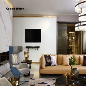 Juego <span class=keywords><strong>de</strong></span> Sofás Seccionales <span class=keywords><strong>de</strong></span> Cuero Genuino Italiano <span class=keywords><strong>de</strong></span> Lujo Moderno para Sala <span class=keywords><strong>de</strong></span> Estar, Sofá Modular <span class=keywords><strong>de</strong></span> Diseño <span class=keywords><strong>de</strong></span> Alta Gama para Uso en el Hogar o Hotel - Product Image 5