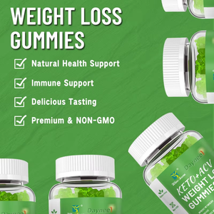 Keto ACV gummies อาหารเสริมวิตามินเพื่อสุขภาพธรรมชาติเพื่อสุขภาพและไบโอตินออร์แกนิก - Product Image 4