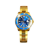 Montres pour homme Design 1639 5 ATM étanches, montre mécanique de luxe, logo personnalisé, montres automatiques pour homme