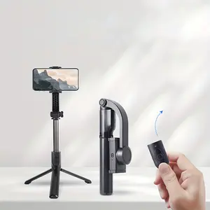 360 Rotation Gimbal Stabilizer Professional Tripod Stand Smart Long Flexible Selfie Stick Mobile Phone Mount With Remote Control