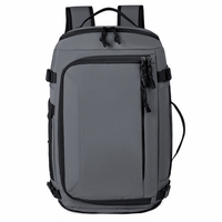 Sac à dos pour ordinateur portable personnalisable avec logo, plusieurs couleurs, grande capacité, vente en gros pour les voyages d'affaires et l'usage quotidien