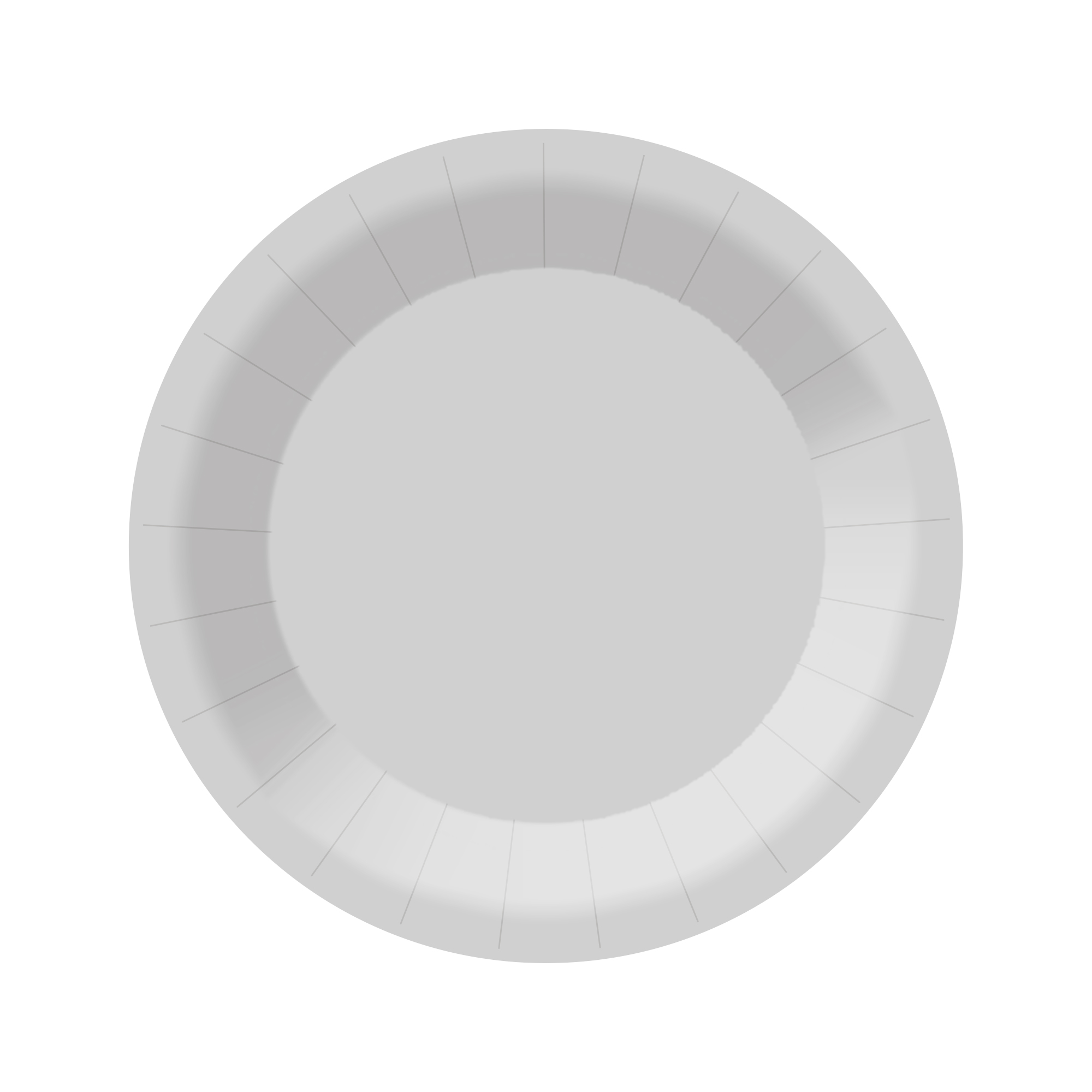 Plato de papel de 9 pulgadas * 8 piezas