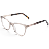 Elan Optical YB8510 Monture de lunettes œil-de-chat classique la plus vendue pour femme, monture complète en acétate avec métal, livraison rapide