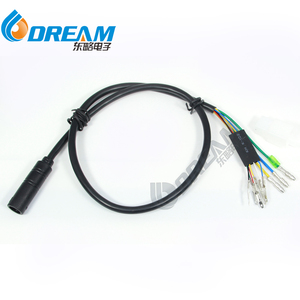 Hub động cơ chuyển đổi cáp mở rộng 9 pin kết nối không thấm nước Ebike động cơ chuyển đổi dòng 60cm Xe đạp điện phụ kiện - Product Image 1
