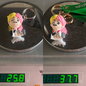Porte-clés kpop personnalisé en pvc, 13mm, Bangtan boys, personnages de dessin animé 3D, ganting, bonla - Product Image 6