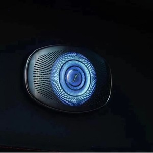 Nuevo <span class=keywords><strong>Mercedes</strong></span>-Benz <span class=keywords><strong>Vito</strong></span> Vclass Sound Cover Altavoz de techo de coche de 3 piezas con luz ambiental luminosa para techo trasero - Product Image 4