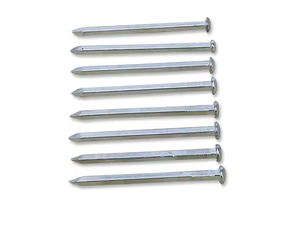 Clous à tête ronde en acier galvanisé, pointe diamant, revêtement vinyle, tige lisse, classe 8, diamètre 1,08, calibre 2,1, pour la construction - Product Image 3