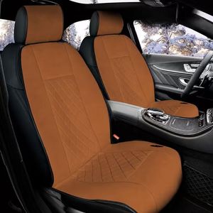 Vente flash : Coussin chauffant pour siège <span class=keywords><strong>de</strong></span> <span class=keywords><strong>voiture</strong></span> 12V 24V, velours chaud d'hiver, cinq sièges, universel, <span class=keywords><strong>tapis</strong></span> chauffant pour siège auto - Product Image 3