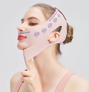 Ademend kaaklijn oefenapparaat voor liftend en verstevigend effect, voorkomt verslapping, luxe cadeau voor vrouwen, V-lijn kin gezichtsband masker - Product Image 3