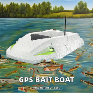 Bateau d'appât <span class=keywords><strong>de</strong></span> pêche optimal avec contrôle GPS Bateau RC en plastique télécommandé pour la pêche à la <span class=keywords><strong>carpe</strong></span> et le détecteur <span class=keywords><strong>de</strong></span> poissons - Product Image 2