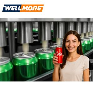 Chuyên nghiệp năng lượng uống có thể làm đầy máy có ga máy nước giải khát có thể niêm phong máy có thể đóng Gói máy - Product Image 6