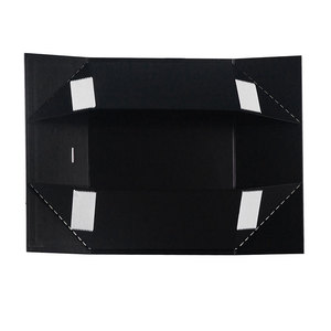 Wholesale Luxury Black Flower Roses Gift Packaging Basket Boxes Boxes for Gift Sets with clear <b>Window</b> - Product Image 5